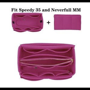 Louis Vuitton Neverfull MM Speedy 35 Organizer